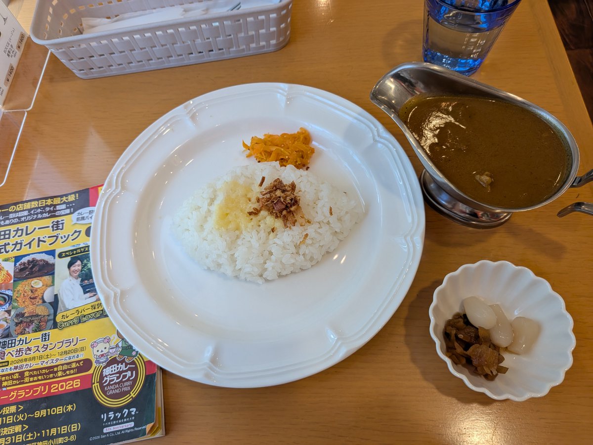 eidhikei's tweet photo. #神田カレーグランプリ2026
014/152軒目
御茶ノ水 小川軒
欧風ビーフカレー　1600円
カード：No.19 ウルトラマンコスモス
肉柔らかくて美味しい。
良きビーフカレーです。 https://t.co/u7W7jSFCEO