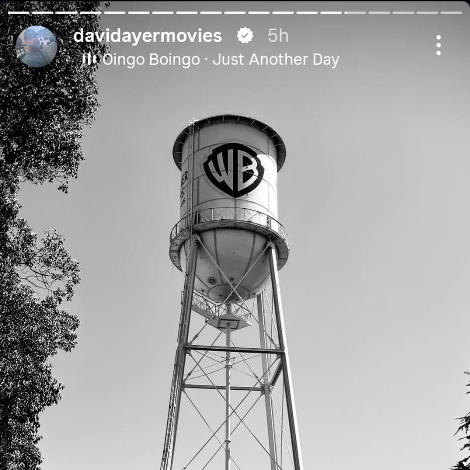 GatoOzymandias's tweet photo. Parece que David Ayer también estuvo en Warner... ¿Coincidencia? https://t.co/nbfCw57j6x