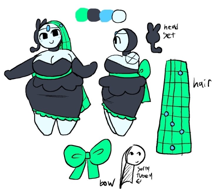 cyboobr's tweet photo. I made my meloeta design reference if anyone wants todraw her ever okay https://t.co/9VSeGdjHtS