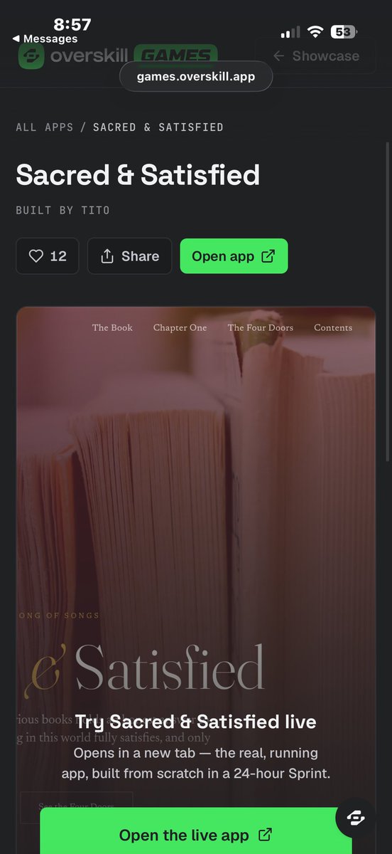 TitoSotolongo's tweet photo. Check out these software I built during a 24hr competition with #overskill @ToddDickerson and the team outdid themselves! 

Click the links, heart and share!

https://t.co/sz52ShK3Xu

https://t.co/vENcKmKgoA https://t.co/Qggdrv8EDY