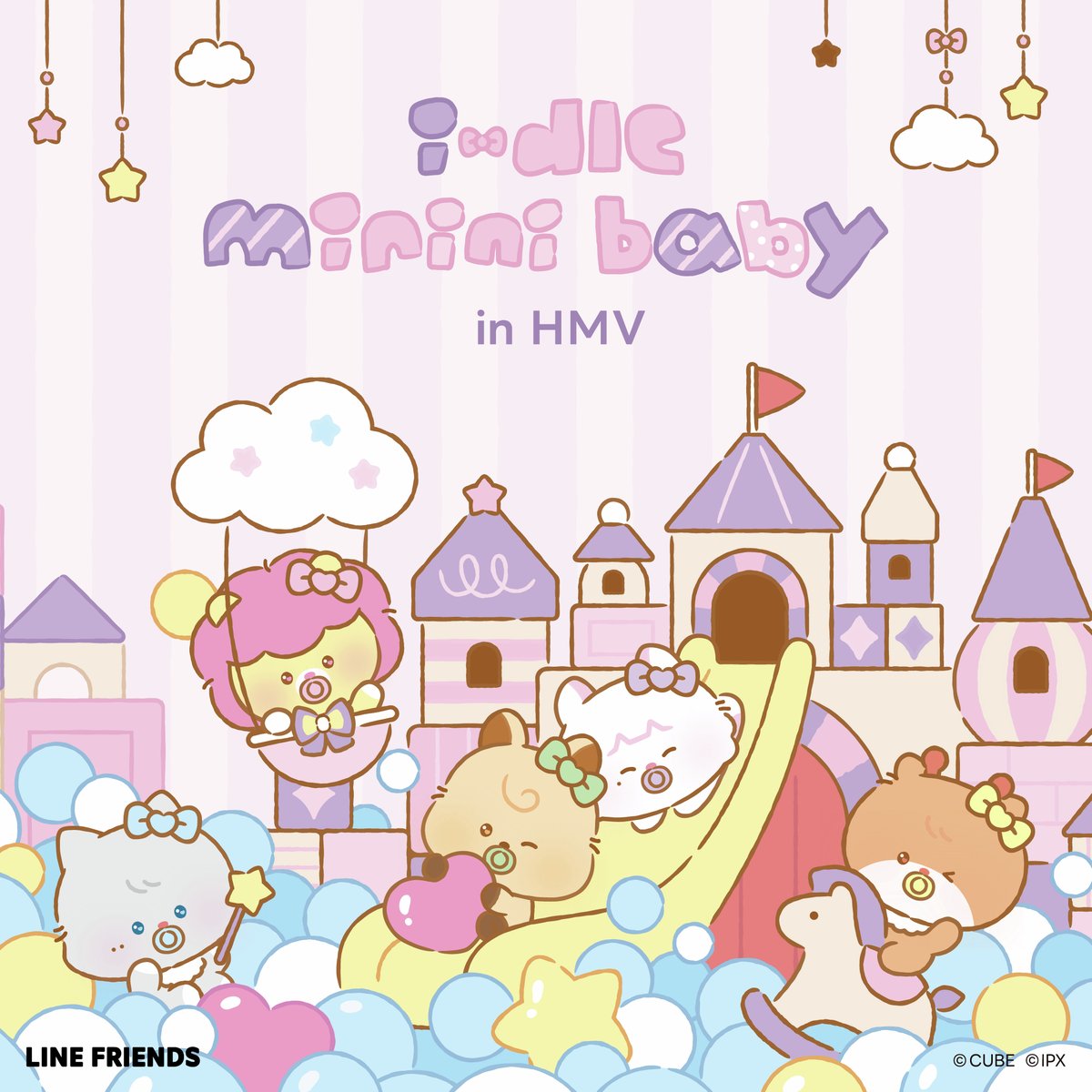 HMV_Japan's tweet photo. ／
i-dle minini baby
in HMV開催決定！
＼
 
全国のHMV6店舗にて
i-dle minini babyの一部商品を販売🎀
 
開催期間：8/21(金)〜8/31(月)
 
✨商品ラインナップ✨
🔷おすわりぬいぐるみ
🔷カードウォレット
🔷ランダムフォトカード
 
#idle #LINEFRIENDS
#idle_minini_baby #アイドゥル_ミニニ_ベビー https://t.co/bMuFhLGIXR