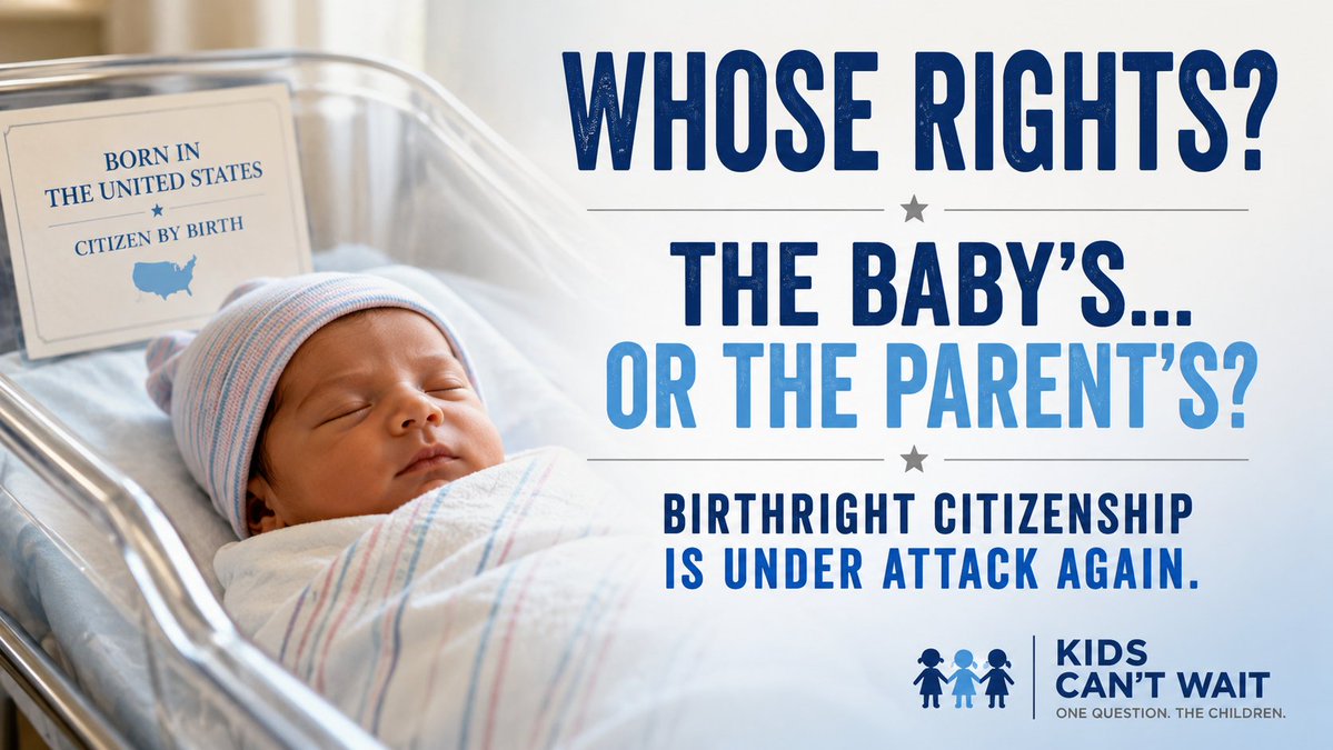 BruceLesley's tweet photo. Birthright Citizenship Is Under Attack Again: What Today's Executive Orders Actually Try To Do https://t.co/oFEt3PT8oM 

Here we go again... https://t.co/xIETV1fG7R