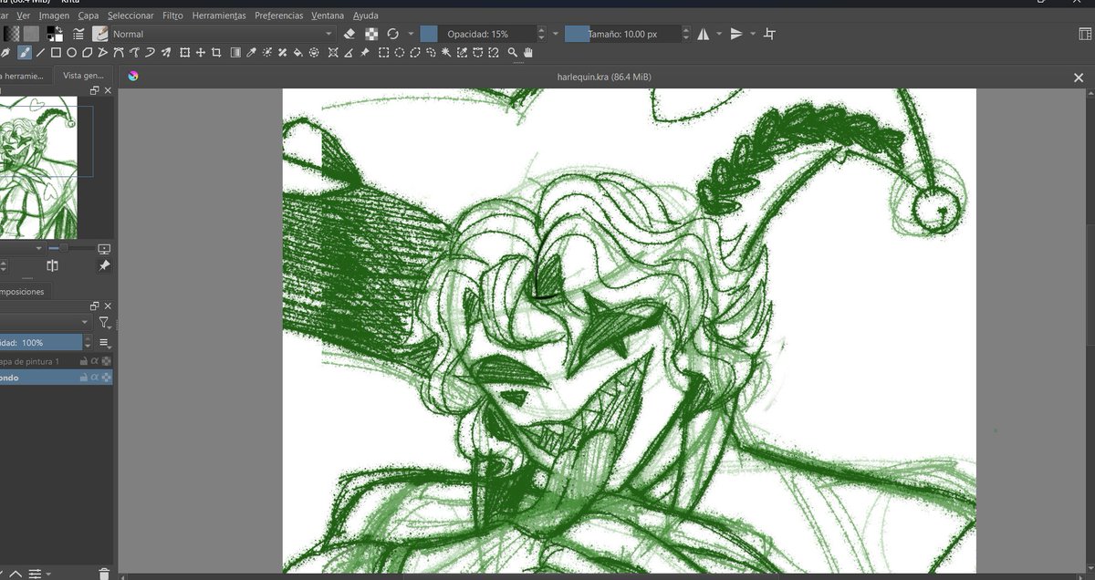 Celestia_life2's tweet photo. 💚💚💚💚Here's a little preview of a Harlequin drawing I'm working on hehe. I'm still practicing drawing digitally ;) 💚💚
#thefreakcircus #freakcircus #harlequin #fanart https://t.co/3vhPvmuUWB