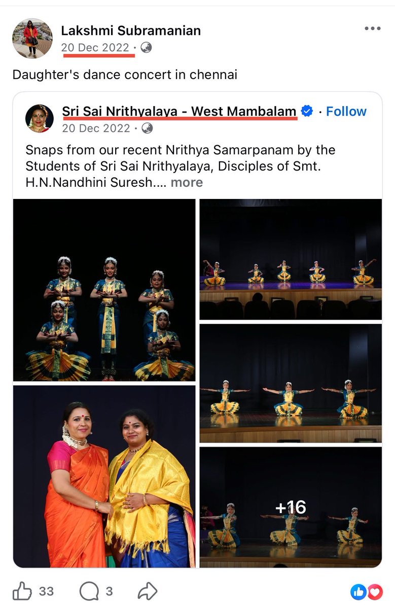 Bagavathprathee's tweet photo. உன் அறிவுக்கு எது எட்டுமோ அத மட்டும் பேசு டா, அரை போத @KalyaanBJP_ 

முதல் படம்:

அந்தப் பத்திரிக்கையாளர் தனது மகள் எந்த நடனப் பள்ளியில் பயில்கிறார் என்று பொதுவெளியில் பதிவிட்ட பதிவு.

இரண்டாவது படம்:

திஜக தலைவர் பதிவிட்ட Aug 1 அன்று கலந்துகொண்ட பரதநாட்டிய நிகழ்ச்சியின் நிரல். அதே பக்கத்தில் உள்ளது.

அதில் கலந்து கொண்டவர்களின் பெயர், அவர்களின் தந்தை தாய் பெயர், புகைப்படம் என அனைத்தும் பொதுவெளியில் உள்ளது.

பெயர் ஒன்றுபோல் இருக்கும் வேறு பத்திரிக்கையாளர்னு முட்டின சரி அது எப்படி டா புருஷன் பெயரும், பொண்ணு புகைப்படமும் எல்லாம் ஒண்ணா இருக்கும்? 

மூளை முட்டில இருக்கா டா?

இதுபோக, class teacher photo, parents photo போட்டு, “இவங்க அவங்க இல்ல”ன்னு முட்டுறான். 

முட்டா மூதி!

இனிமே வீட்டுல பெரியவங்கள கூப்டு வா @KalyaanBJP_