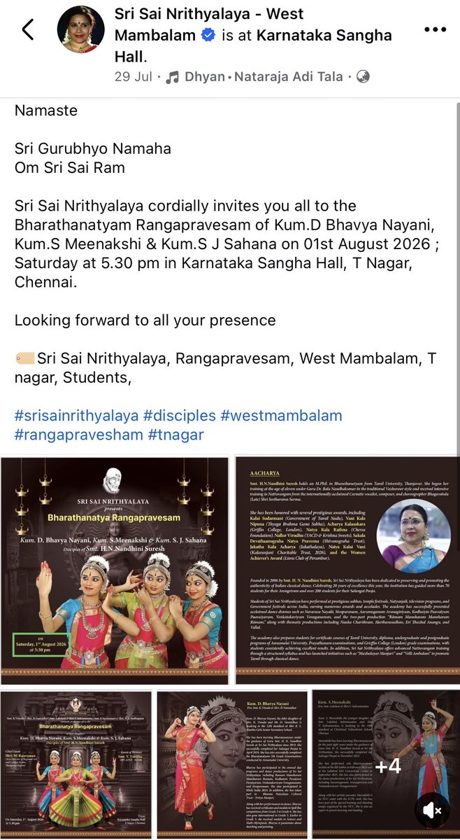 Bagavathprathee's tweet photo. உன் அறிவுக்கு எது எட்டுமோ அத மட்டும் பேசு டா, அரை போத @KalyaanBJP_ 

முதல் படம்:

அந்தப் பத்திரிக்கையாளர் தனது மகள் எந்த நடனப் பள்ளியில் பயில்கிறார் என்று பொதுவெளியில் பதிவிட்ட பதிவு.

இரண்டாவது படம்:

திஜக தலைவர் பதிவிட்ட Aug 1 அன்று கலந்துகொண்ட பரதநாட்டிய நிகழ்ச்சியின் நிரல். அதே பக்கத்தில் உள்ளது.

அதில் கலந்து கொண்டவர்களின் பெயர், அவர்களின் தந்தை தாய் பெயர், புகைப்படம் என அனைத்தும் பொதுவெளியில் உள்ளது.

பெயர் ஒன்றுபோல் இருக்கும் வேறு பத்திரிக்கையாளர்னு முட்டின சரி அது எப்படி டா புருஷன் பெயரும், பொண்ணு புகைப்படமும் எல்லாம் ஒண்ணா இருக்கும்? 

மூளை முட்டில இருக்கா டா?

இதுபோக, class teacher photo, parents photo போட்டு, “இவங்க அவங்க இல்ல”ன்னு முட்டுறான். 

முட்டா மூதி!

இனிமே வீட்டுல பெரியவங்கள கூப்டு வா @KalyaanBJP_