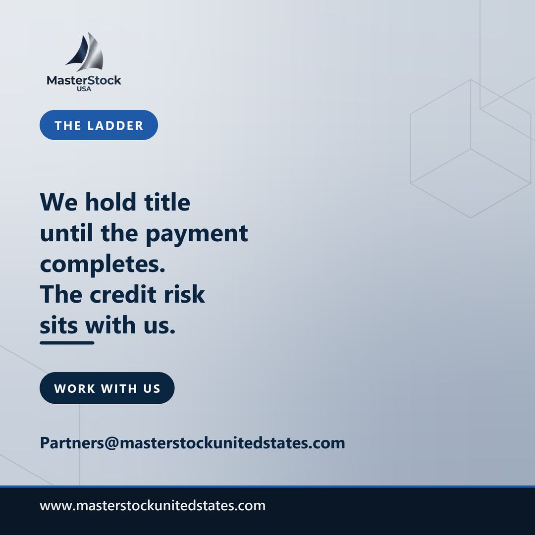 MasterStock_USA's tweet photo. Most credit lines are decided before anyone has done business. Ours are decided after.

Cycle 1: wire on release.
Cycle 2: 30 percent down, rest Net 15.
Cycle 3: Net 30 in full.

Net 30 goes to approved buyers only, under a separate credit agreement. https://t.co/K9AKIDNF2j