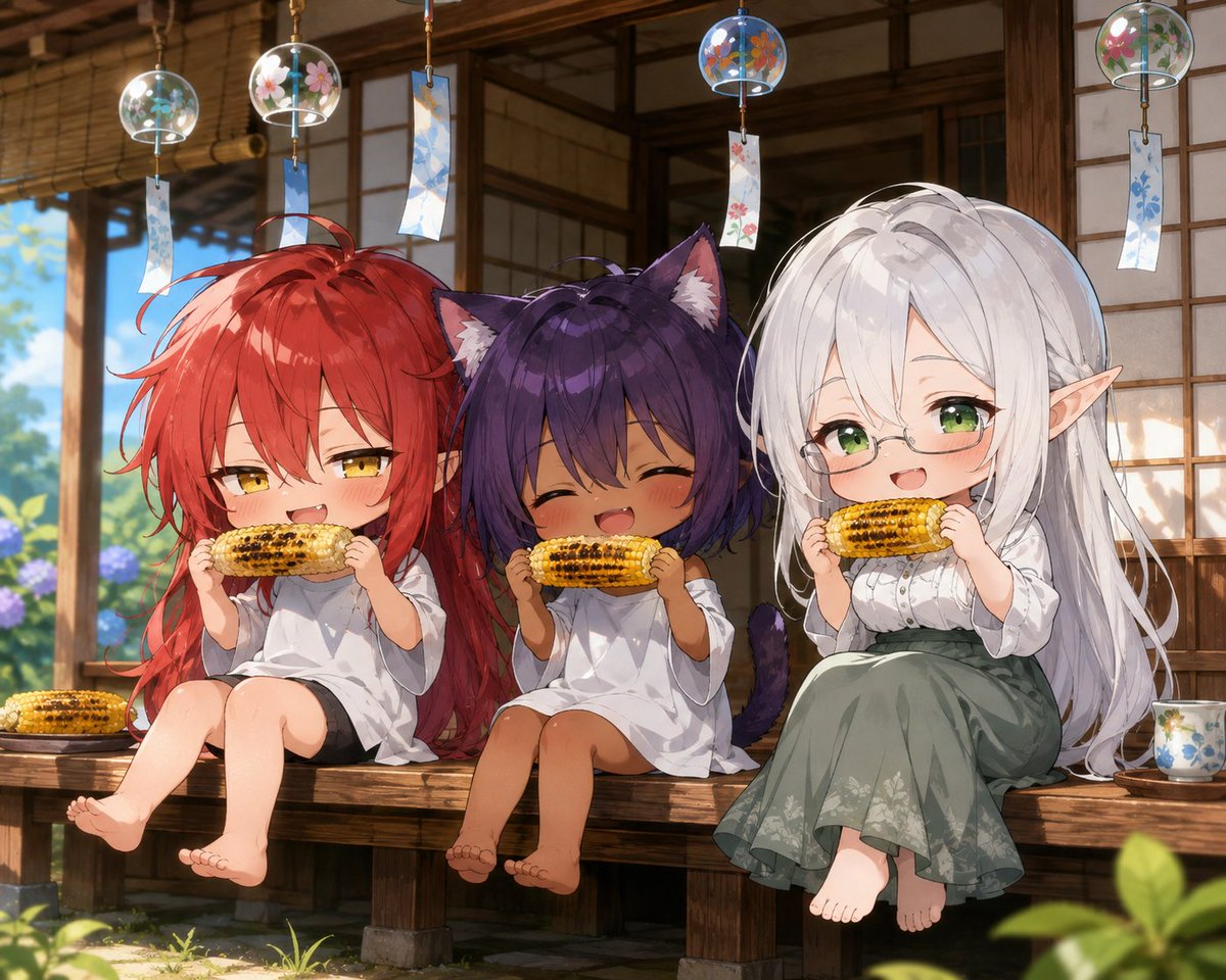 f9mqYiqwZv3qZj9's tweet photo. #もぐちび
焼きとうもろこし https://t.co/TsK5RDlaLB