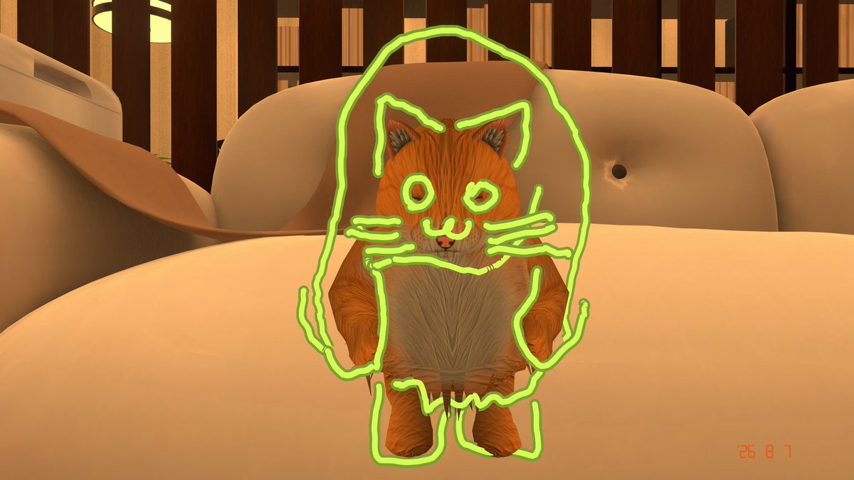 kukaneffect_vrc's tweet photo. #vrchat #SuRroom #cat https://t.co/HKMH2rn6xE