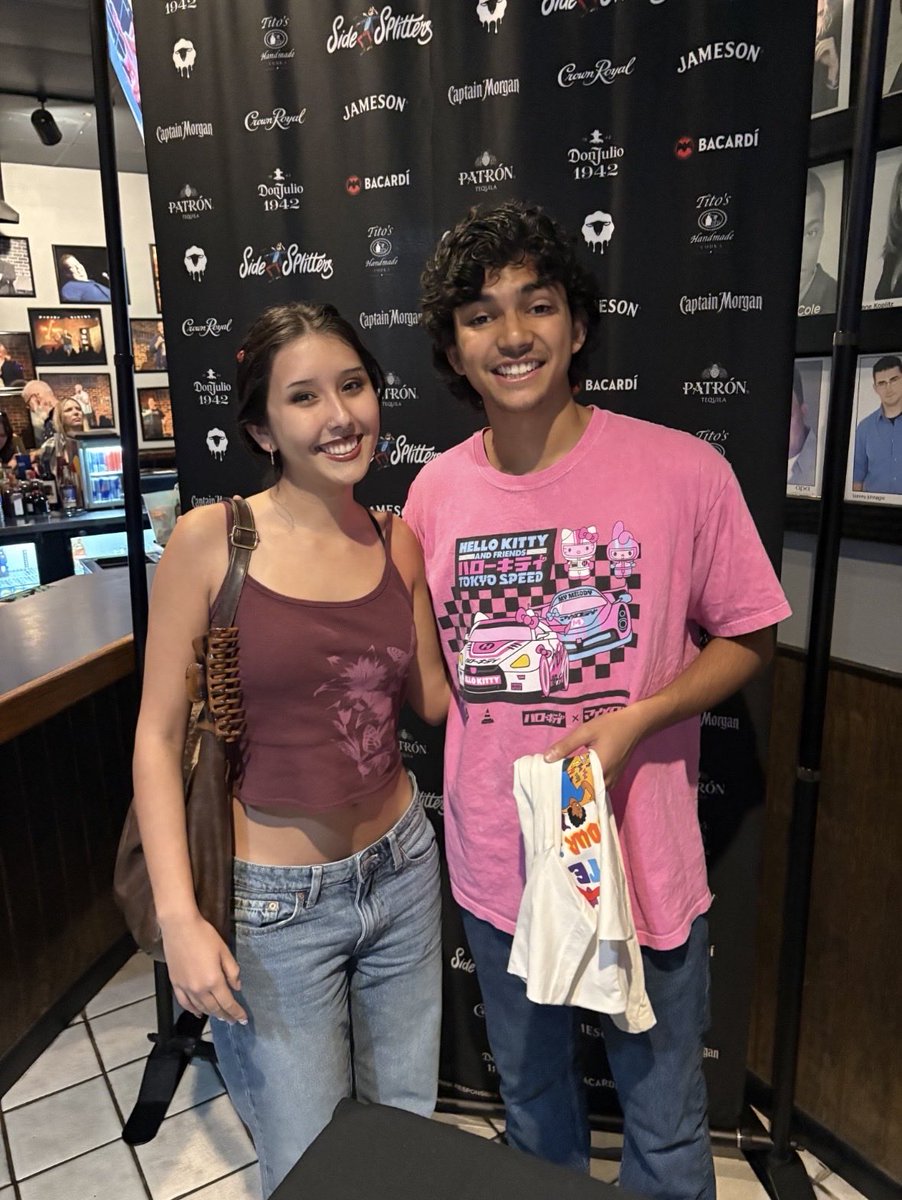 Iastadam's tweet photo. Her first comedy experience with a Gen Z comedian. https://t.co/kDnxO8jFVX