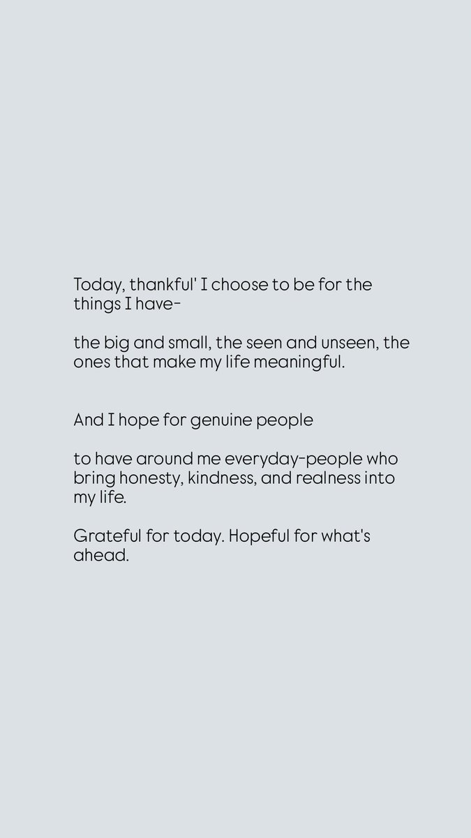 blue6babi's tweet photo. Life is not about having everything perfect. It's about choosing to be grateful for everything you have. Always grateful for small things, big things, and everything in between.
#thankfulgratefulblessed #positivemindsetalways https://t.co/aXebJLEgr4