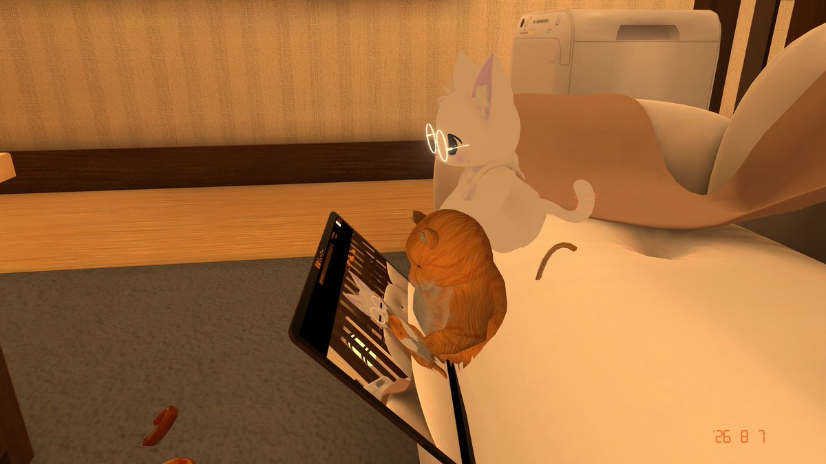 kukaneffect_vrc's tweet photo. #vrchat #SuRroom #friend #thanks https://t.co/z4AHVI7tOy