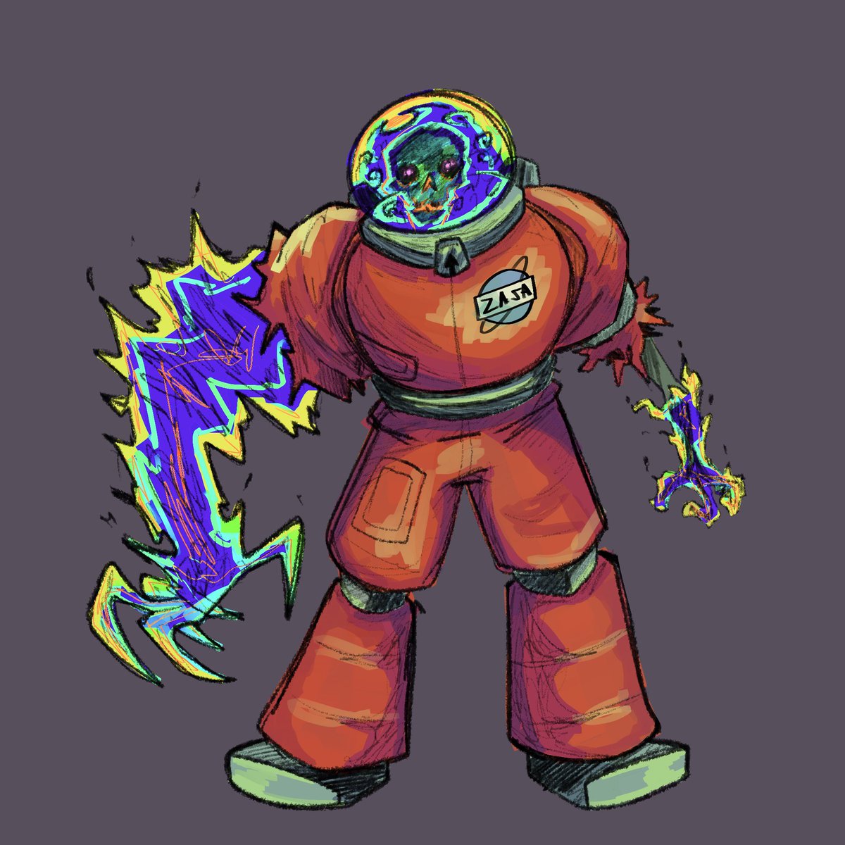 GlutoART's tweet photo. The Cosmonaut https://t.co/fhqvKSVSfp