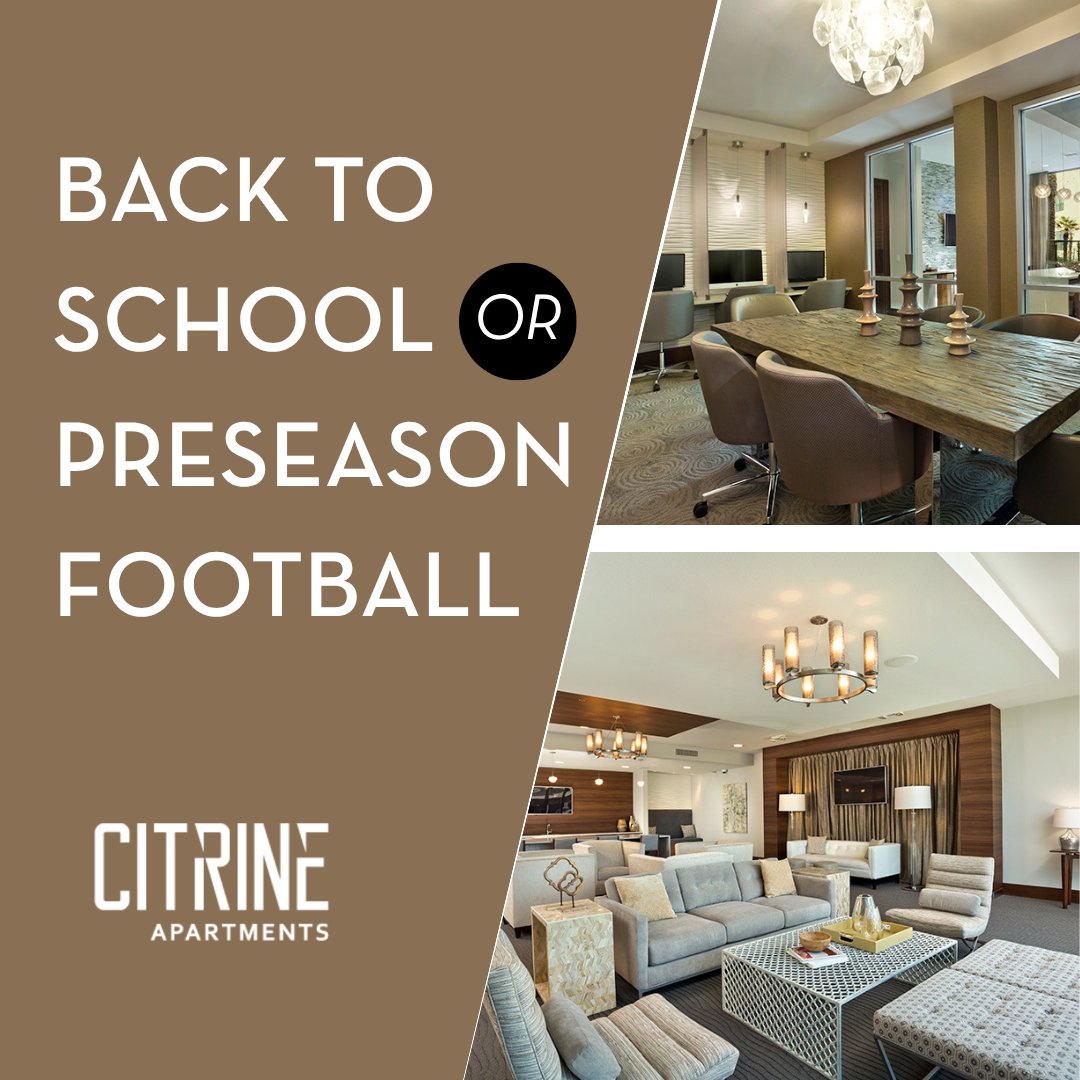 citrineaptsaz's tweet photo. 🏈📚Are you hitting the books or the couch for kickoff? Citrine Apartments amenities are here for it. #SPGCommunity #citrineapartments https://t.co/IBtp0gvqmj https://t.co/rz7mzjSXrE