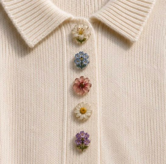 calmlivng's tweet photo. flower buttons https://t.co/GnZOPySDnI