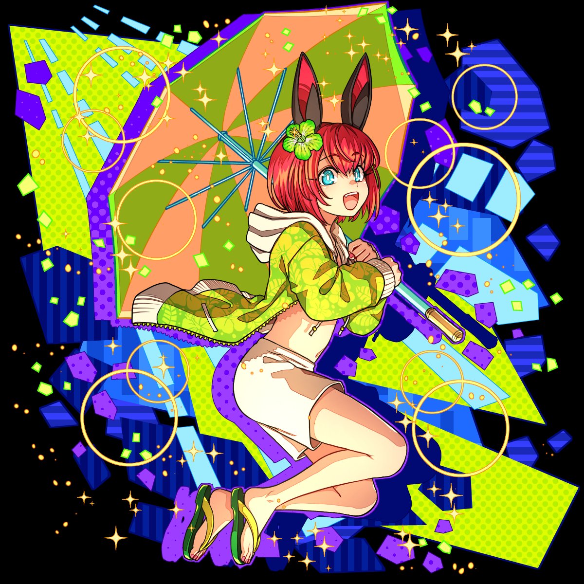 DragonPoker_aso's tweet photo. 【ドラポ覚醒進化情報】本日メンテ後より『ファントム(アロハVer.)』の覚醒進化が解禁！今回はなんと背景にいた、「シンク(アロハVer.)」にも進化可能じゃ！はたしてこの男なんのためにリゾートにもどってきたんじゃろか？なに？ただのヴァカンスじゃと？ワシはそんなこと信じんですぞい！ https://t.co/dOQXTfggYw