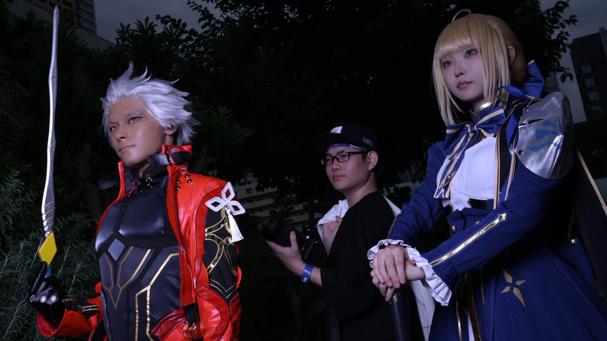hamaham08144766's tweet photo. 崩壊:スターレイル /セイバー&アーチャー
Honkai: Star Rail × Fate/stay night
コスプレはカメラマンさんと二人三脚✨
セイバー:シロさん(@shirorva )
後方カメラマン:ボロさん(@boro_adventure )
撮影者:大門さん(@gandamuEXZ )
#HonkaiStarRailCosplay
#fatecosplay
#コスプレ https://t.co/ye1xQfIU3l