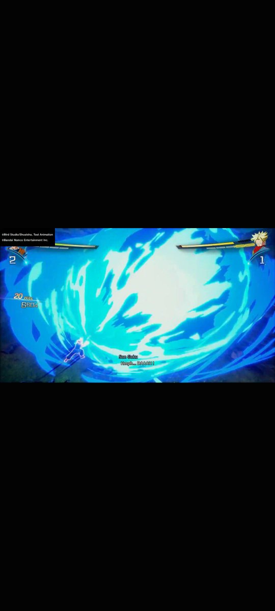 Camiloonee's tweet photo. @ByrieOhb @BandaiNamcoUS @SpikeChunsoft_e Esto es lo más parecido...el ataque  de Goku ssj 2 👌 https://t.co/WAzZXuqoPJ