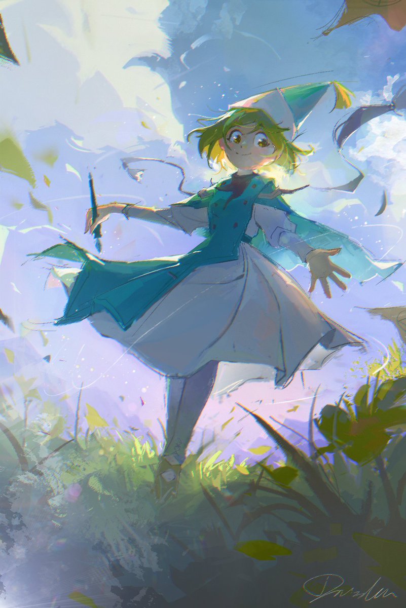 drawsdanart's tweet photo. Coco from  Witch Hat Atelier! Trying out anime art style. The series is so good I love the magic system aaaahhh
#witchhatatelier #Δ帽子 #WHA #coco https://t.co/xR2NuQSiOS