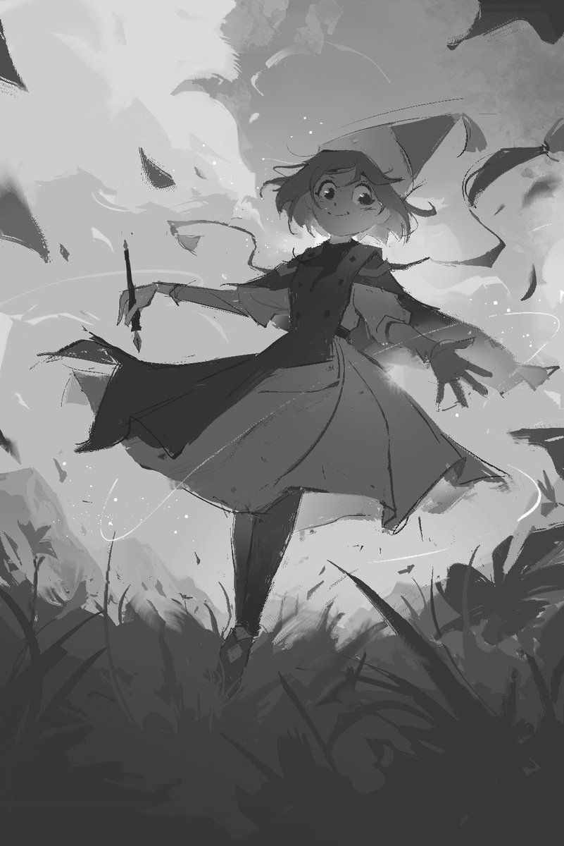 drawsdanart's tweet photo. Coco from  Witch Hat Atelier! Trying out anime art style. The series is so good I love the magic system aaaahhh
#witchhatatelier #Δ帽子 #WHA #coco https://t.co/xR2NuQSiOS