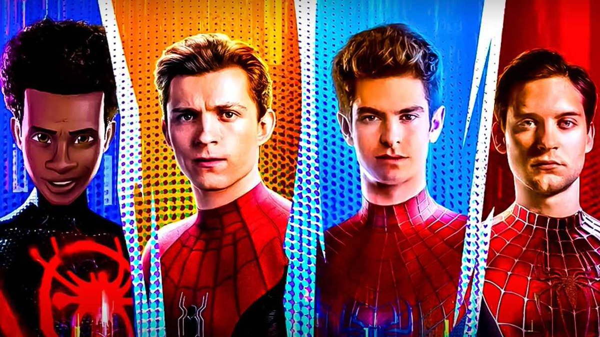TVLaint's tweet photo. Sony Pictures lanza 10 nuevos pósteres de sus películas de "Spider-Man" con Tobey Maguire, Andrew Garfield, Tom Holland y Miles Morales
https://t.co/jI3qy9LaJt https://t.co/Jx88DC8kjW