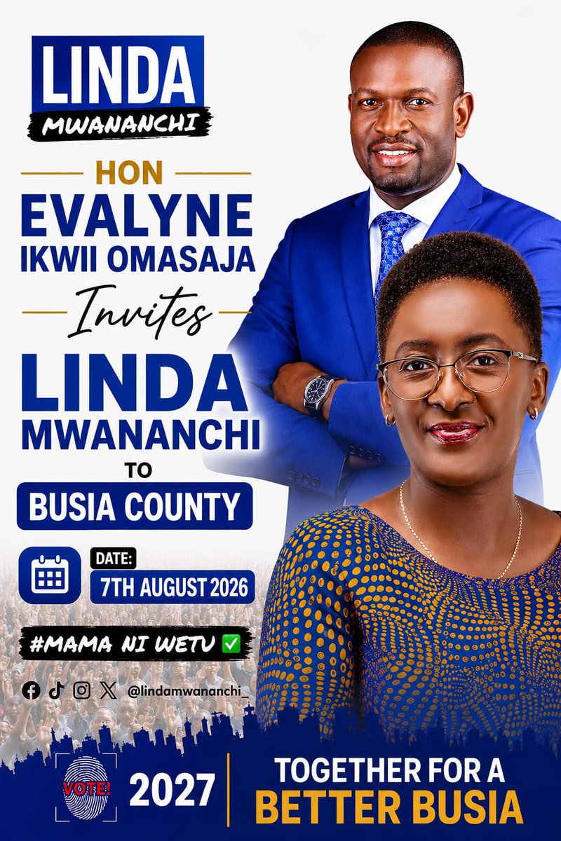 Zed_Mito's tweet photo. Every dream deserves a chance. Together, let's create opportunities that uplift every corner of Busia. #YCnaEvalyne #Evalyne4Busia https://t.co/64qlizgSMW