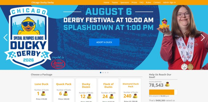 1willmakeitout's tweet photo. This is lowkey really good and a really big event in the US 

The Chicago Duck Derby

Being Scheduled live today

They are raising money for the Special Olympics

This event will go viral check - https://t.co/LIXnDLgLTD

Proof of charity - https://t.co/0hK8zdU7ys https://t.co/qYIkObiNvb