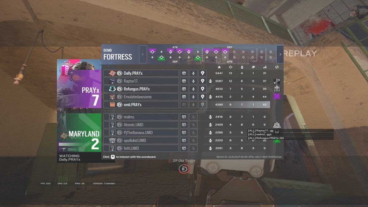 Omii_r6's tweet photo. Unbelievably long day… bth bo1 won and rxl bo3 won absolute barn burner of a day ggs @prayofficial_ @TheG0dRaptor_ https://t.co/i3rdrkTb11