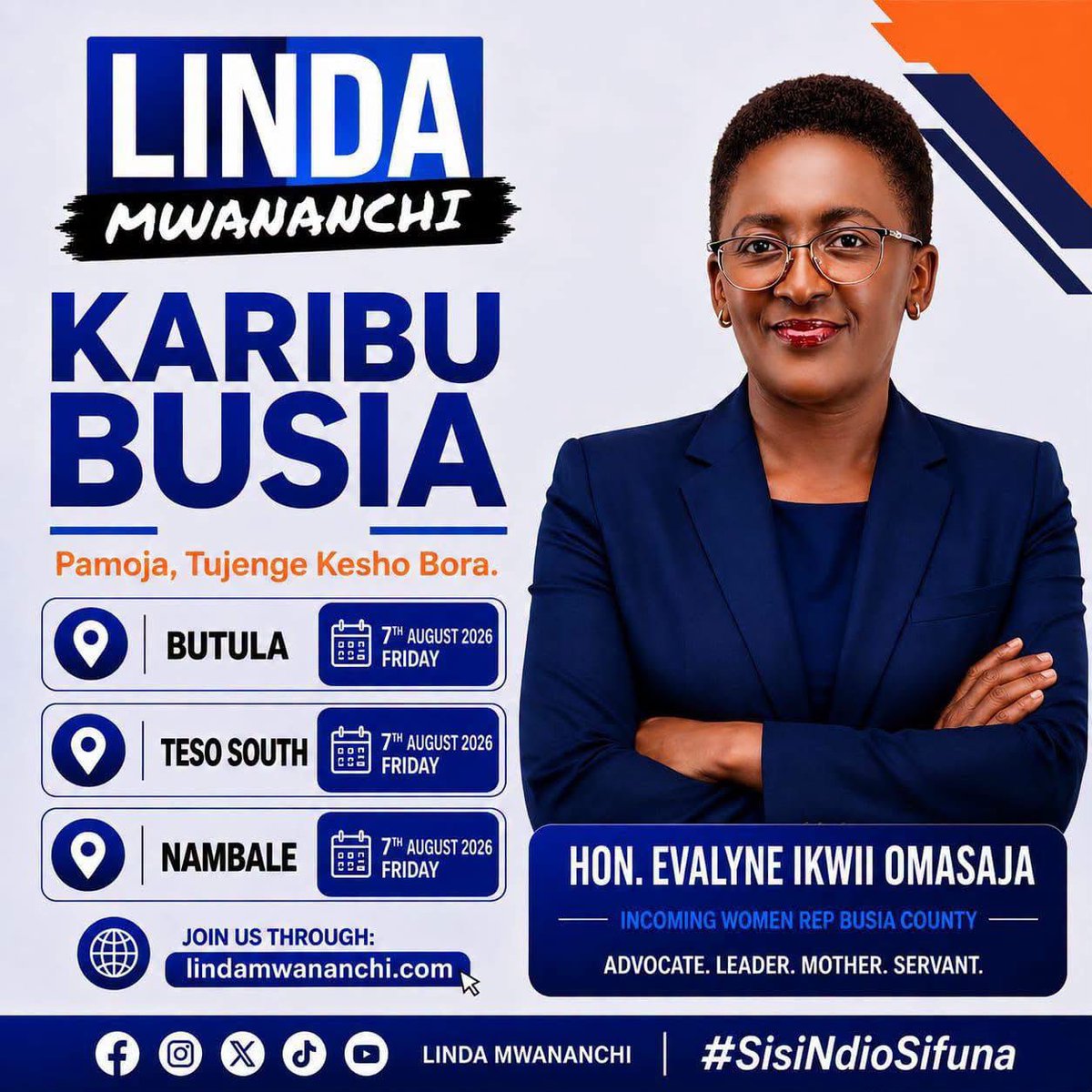 Zed_Mito's tweet photo. voice matters. Every ward matters. Every dream matters. Together, we will move Busia forward. #YCnaEvalyne #Evalyne4Busia https://t.co/rOh4e6KwAz