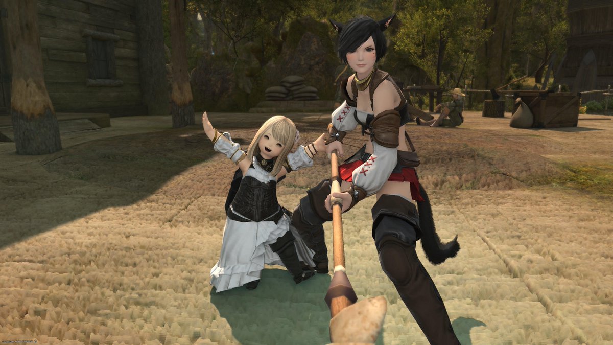 CyoMateyo_ff14's tweet photo. 我が家に新しいヒカセン（ミコッテ）が誕生しました！
#FF14 https://t.co/VB6O49aDZU