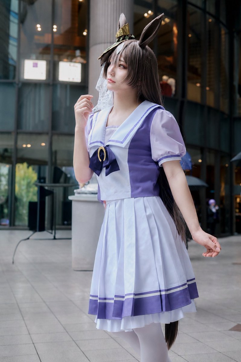 Hanon_1108's tweet photo. 【⚠️cosplay/コスプレ】
サトノダイヤモンド/ウマ娘プリティーダービー

📷@kassy_cameracos 様
撮影ありがとうございました！

#アコスタ梅田茶屋町
#ウマ娘になってしまいました https://t.co/gd89wbRVl5