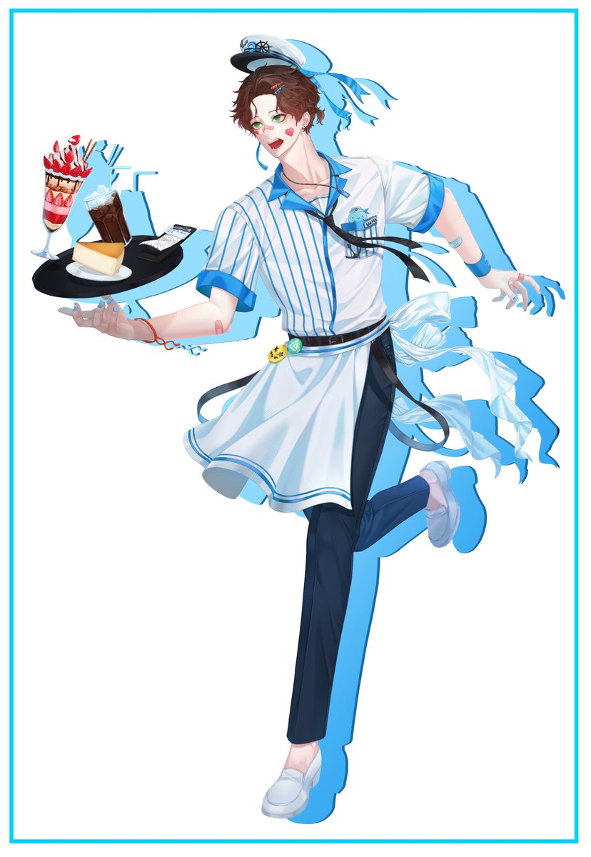 Q_1004_'s tweet photo. #suha_art
도짓코 웨이터🍨🥤🌊 https://t.co/wTSyMwd6st