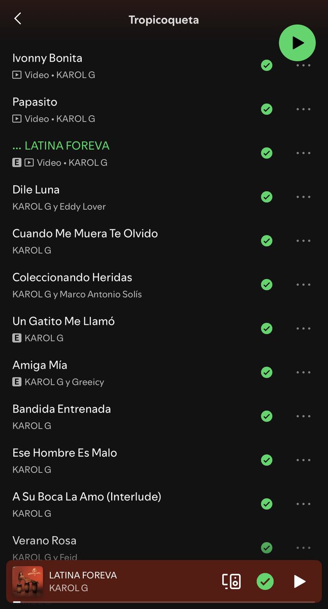 FKNmatador's tweet photo. GRACIAS TROPICOQUETA POR TAN INCREÍBLE TRACK LIST 😭😭🔥 https://t.co/YOrI3PoPBn