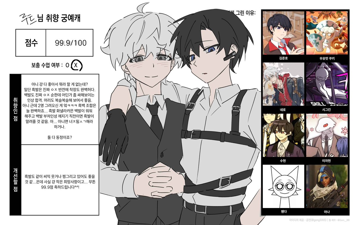 gyulskin's tweet photo. 트친 그거 했음(채점도 받음) https://t.co/HBpbqXyIYr