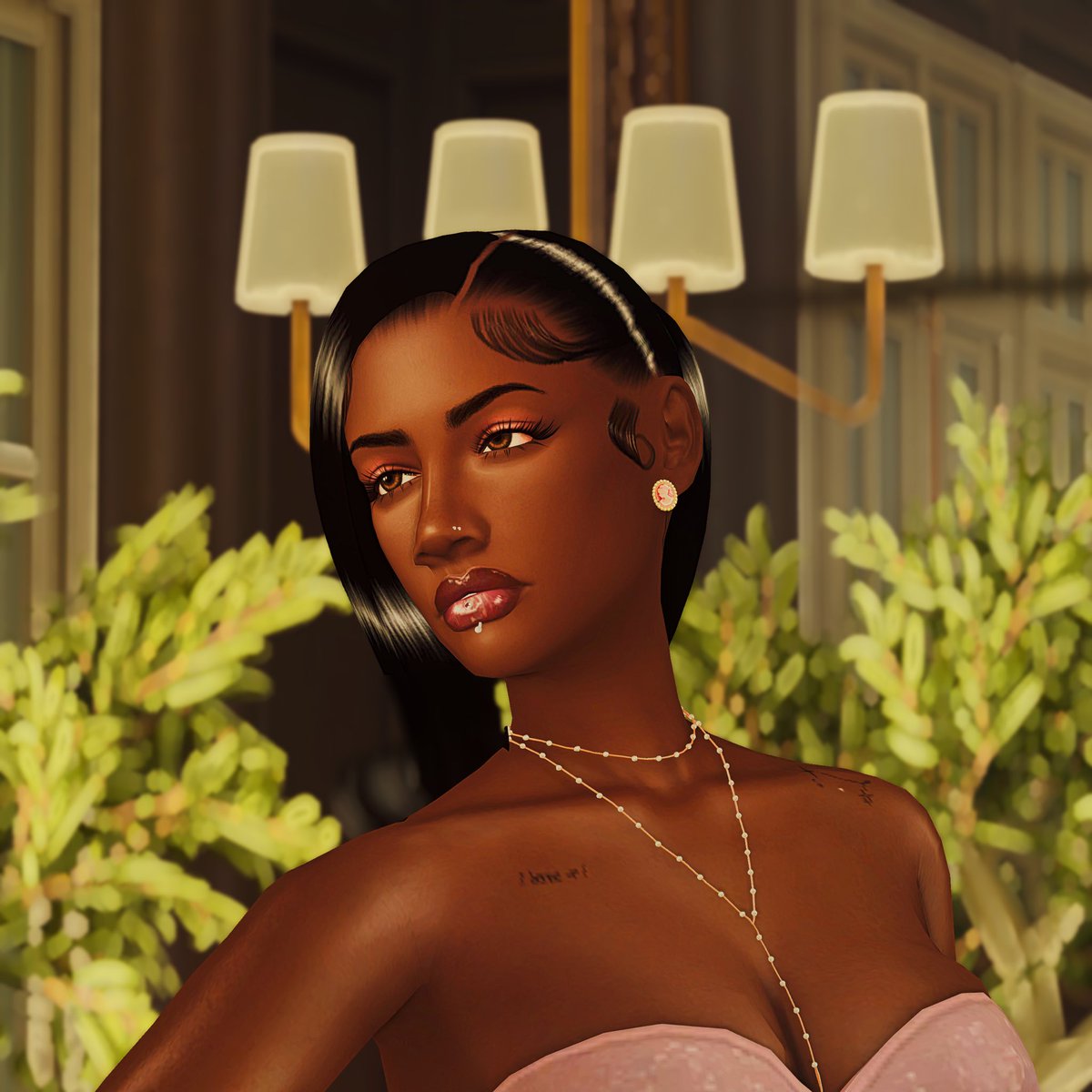 yourstrulysims's tweet photo. Eshé Okeke 🤎 I’m almost done with everything to finally play with her. https://t.co/X3Cvaqq5it