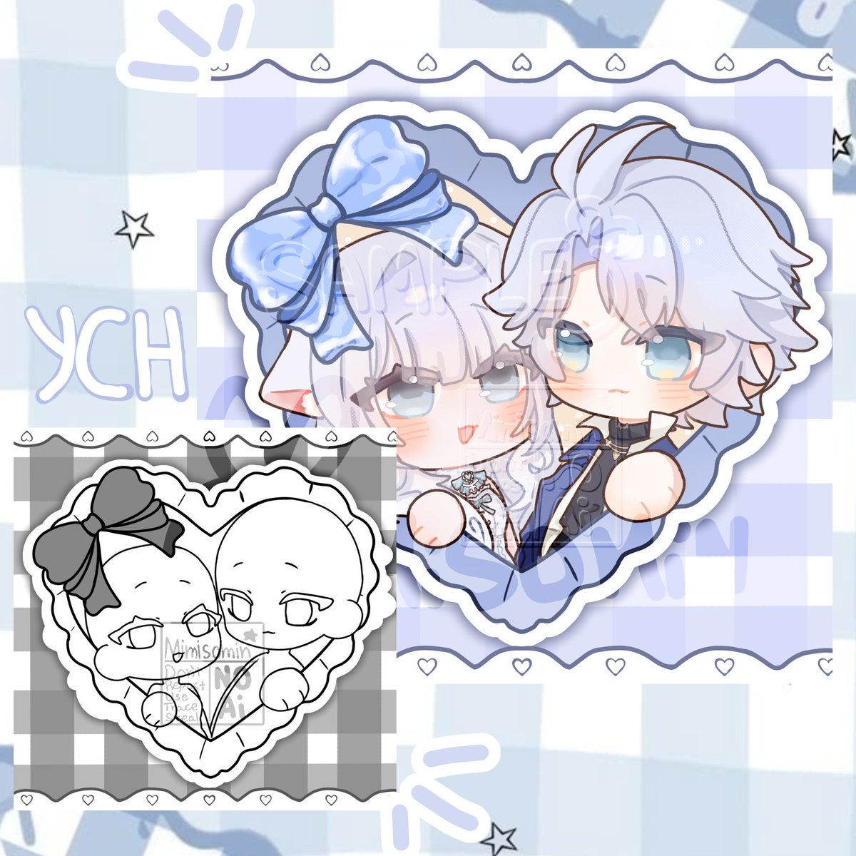 _mimisomin's tweet photo. 𑣲Ohh, reached 10 reviews!! Tysm for the support! Ill try to complete the quest to verify this month 💙 (♡ˊ͈ ꒳ ˋ͈) 

𑣲I have chibi YCH yume and SKEB commissions open.ᐟ.ᐟ https://t.co/k0WPfqUKdW
⋆˚꩜｡
#smallartist #vgenartist #vgen #Ych #yumeship https://t.co/AS4k3WqLuz