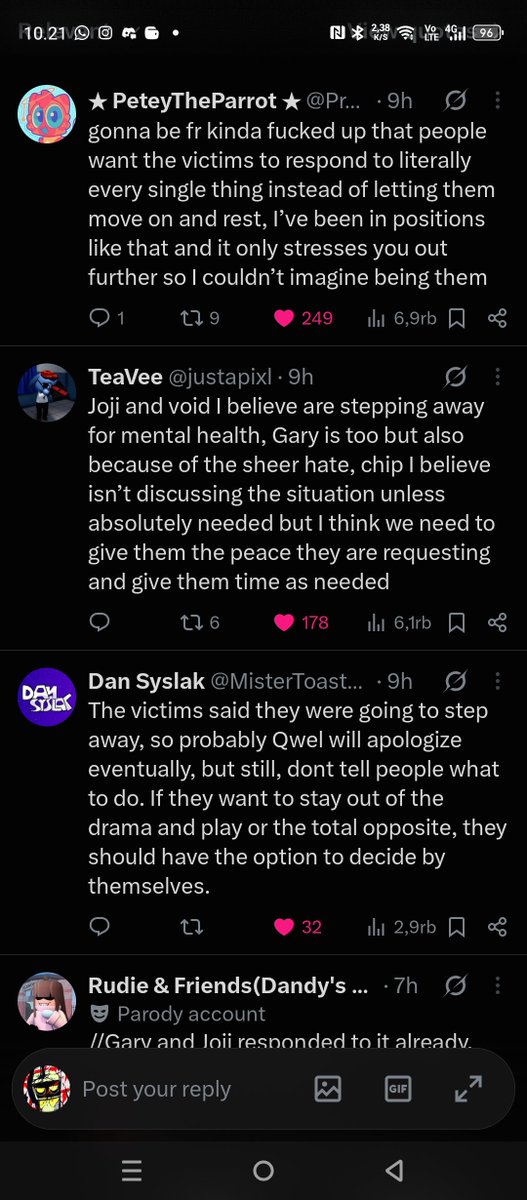 Dirrr_6789's tweet photo. @SproutSeedlyCb @MakinnaHuffman It might be better for the victims to step away from the situation so many of them probably arent going to give a response https://t.co/js5R59YVLz