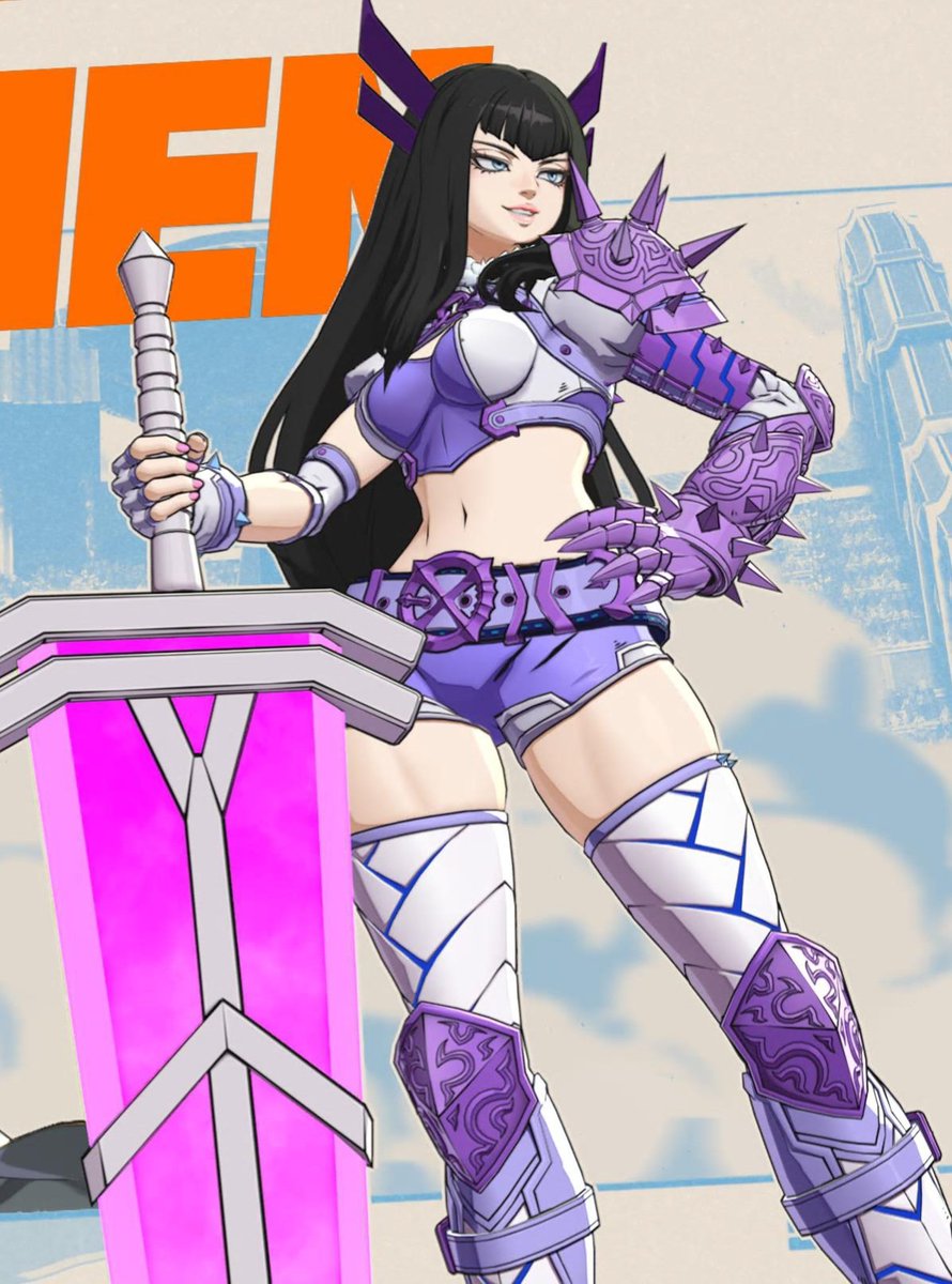 ggnoaerith's tweet photo. so obsessed with black hair magik and her pink soulsword https://t.co/MiRGxYr18G