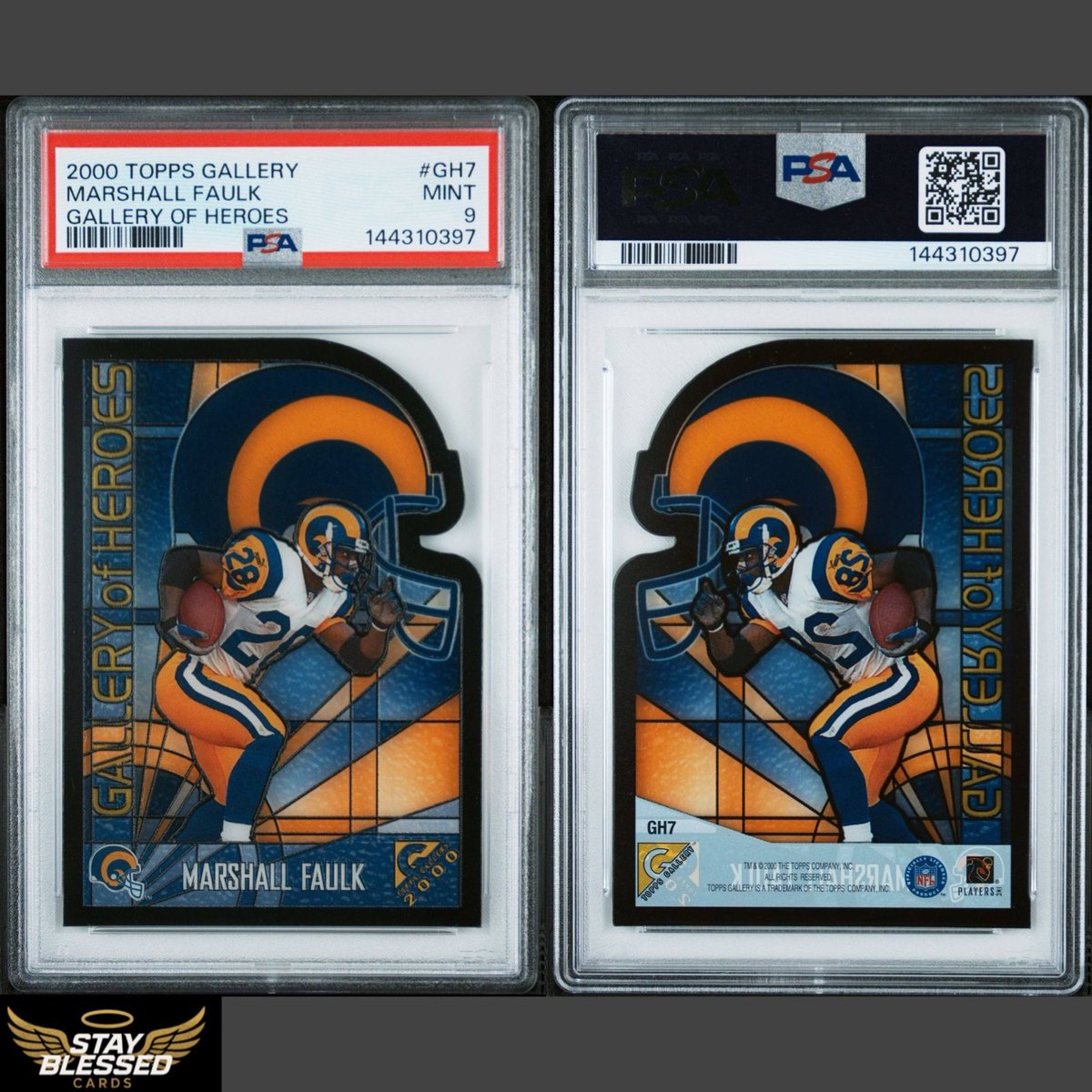StayBlessedCard's tweet photo. $180 shipped

2000 Topps Gallery
#GH7 Marshall Faulk
Gallery of Heroes https://t.co/VvqNseFEIr