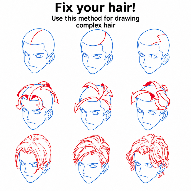 ChromaFlowx's tweet photo. fix your hair! https://t.co/a5dYoJOcQ8