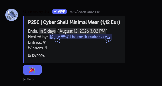 AsdVarci64920's tweet photo. The discord giveaway ends in 5 days!!!! Join it up but dont forget its for affiliates only, so show  proof of code in the correct channel to enter (basicly my code on Unboxgg or https://t.co/yeBfxIbY9T ) https://t.co/PWDJaX4DEv https://t.co/Fq7Y1mmcAL