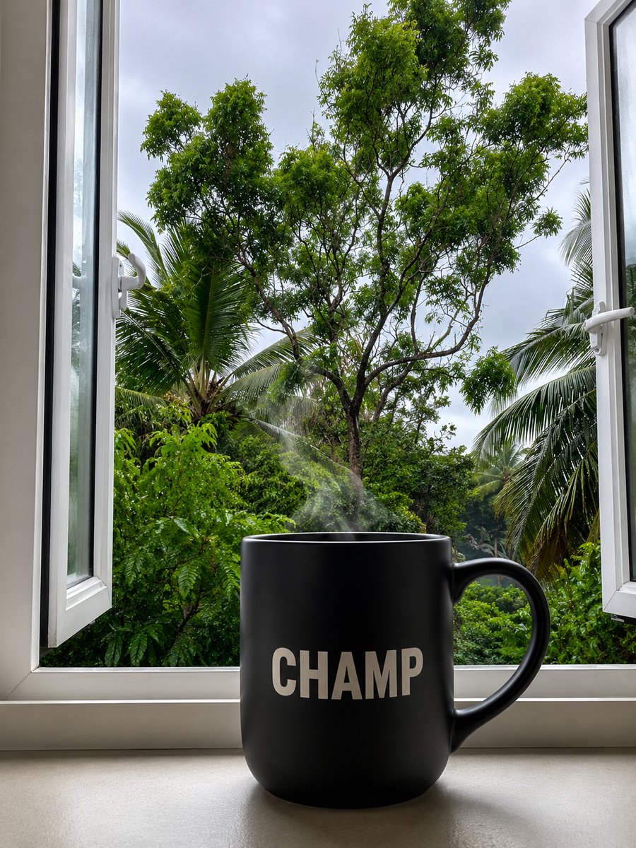 its_khalidhh's tweet photo. Morning coffee, open windows, and the quiet reminder that the best energy doesn't come from rushing it comes from slowing down, breathing deeply, and appreciating the beauty that's already around us. ☕🌿

#NatureLover #MorningCoffee #FreshAir #PeacefulMoments #SimpleLiving https://t.co/xNvljyKPiZ