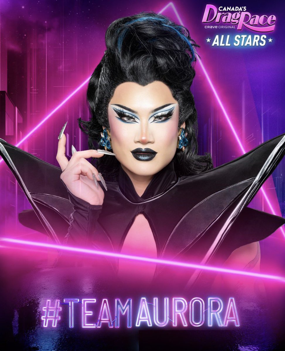 Drag_Crave's tweet photo. The finalists of Canada’s Drag Race All Stars have been revealed.
Are you #TeamAurora, #TeamJada, #TeamNearah or #TeamSami? https://t.co/j0b7PsCNpZ