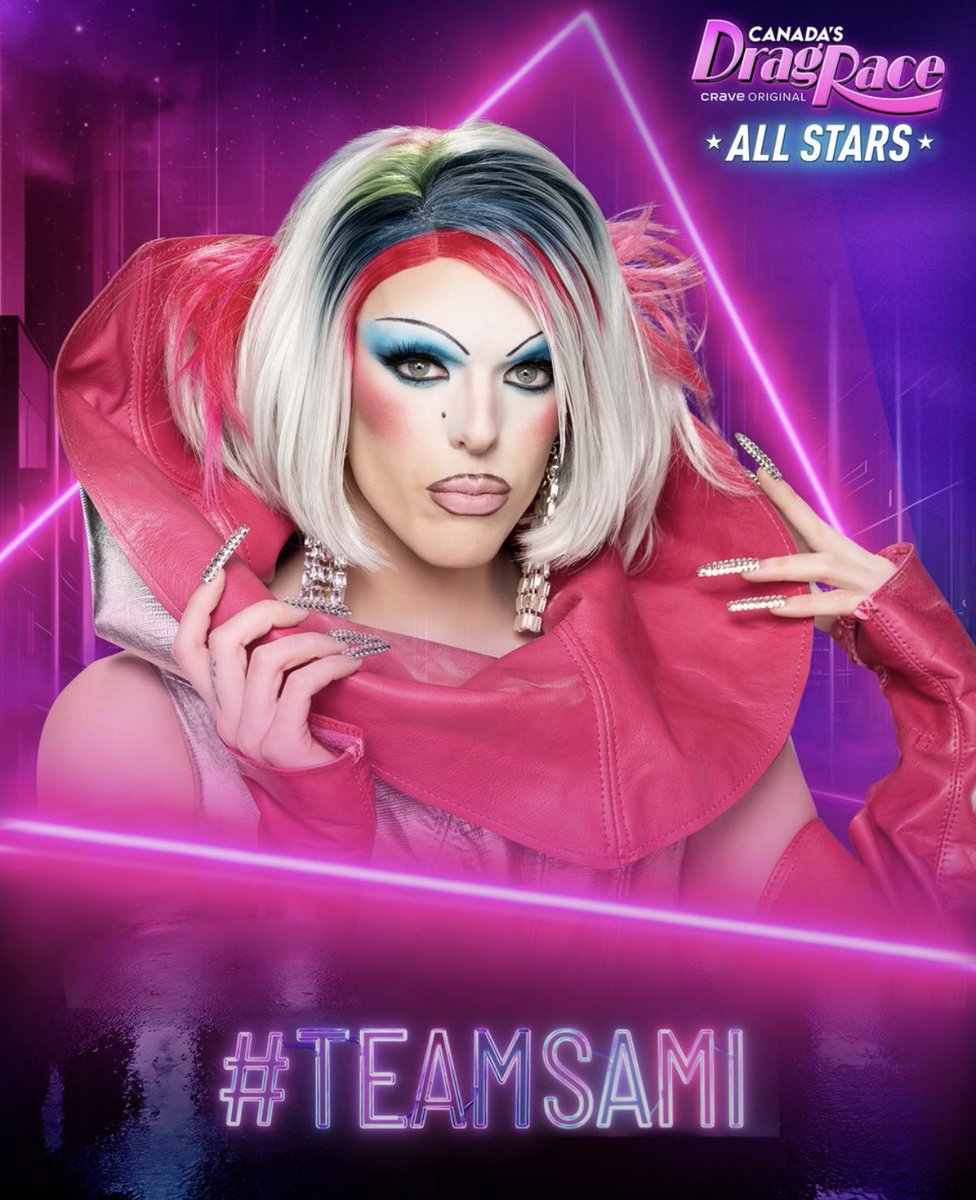 Drag_Crave's tweet photo. The finalists of Canada’s Drag Race All Stars have been revealed.
Are you #TeamAurora, #TeamJada, #TeamNearah or #TeamSami? https://t.co/j0b7PsCNpZ