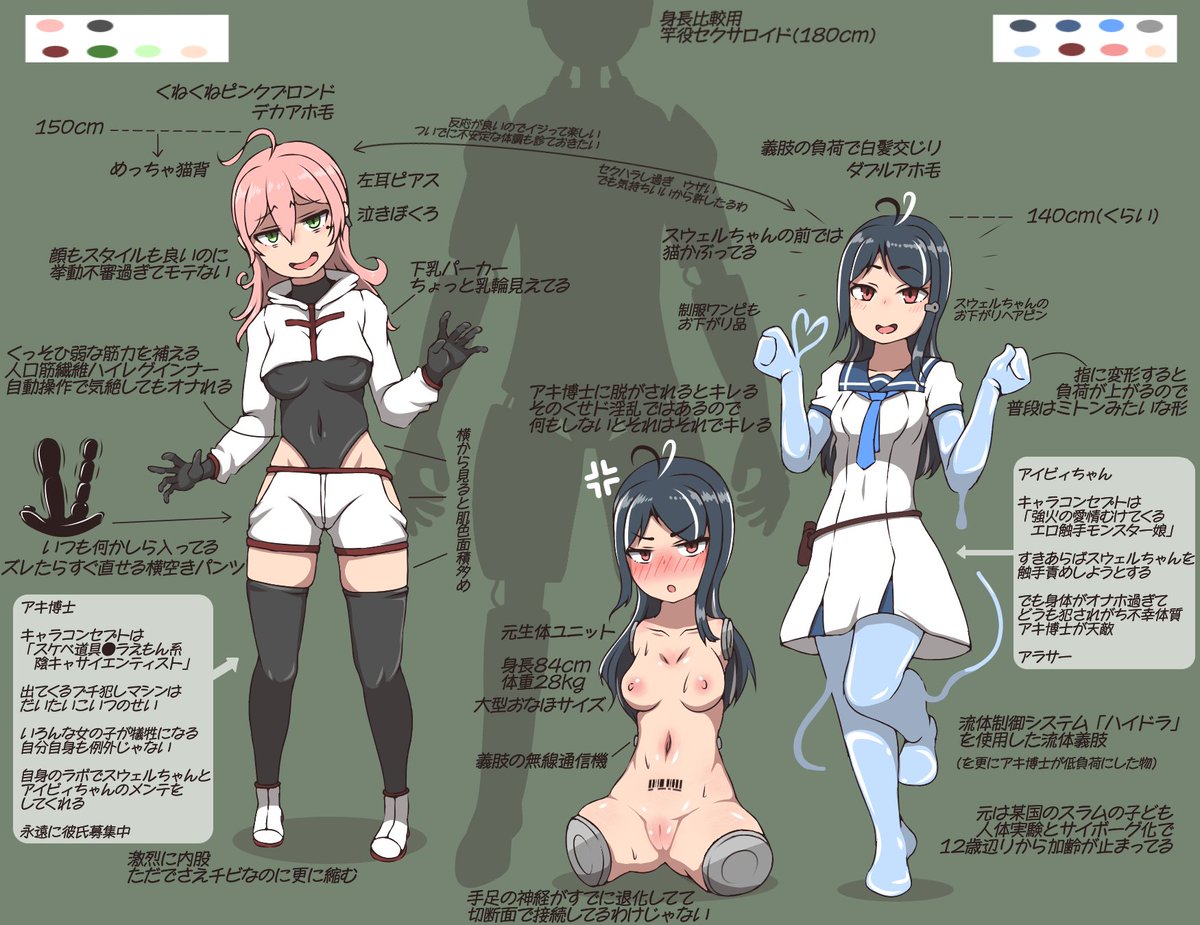 amino00185570's tweet photo. うちのこ設定画 https://t.co/dq86zUVy0h