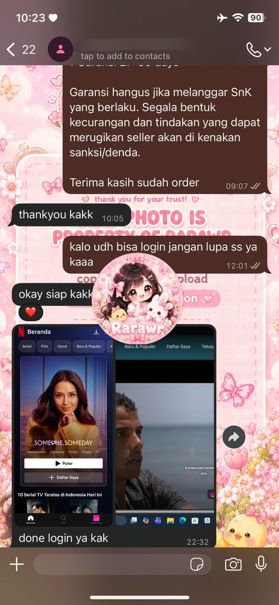 yuadfj1's tweet photo. openk! testimonyi kembali 💌 yuk mampir jajank ridiw netflix capcut youtube spotify dll. #zonauangㅤ testi lengkap cek bio azza 🐰💗 https://t.co/9XtAYawlHn