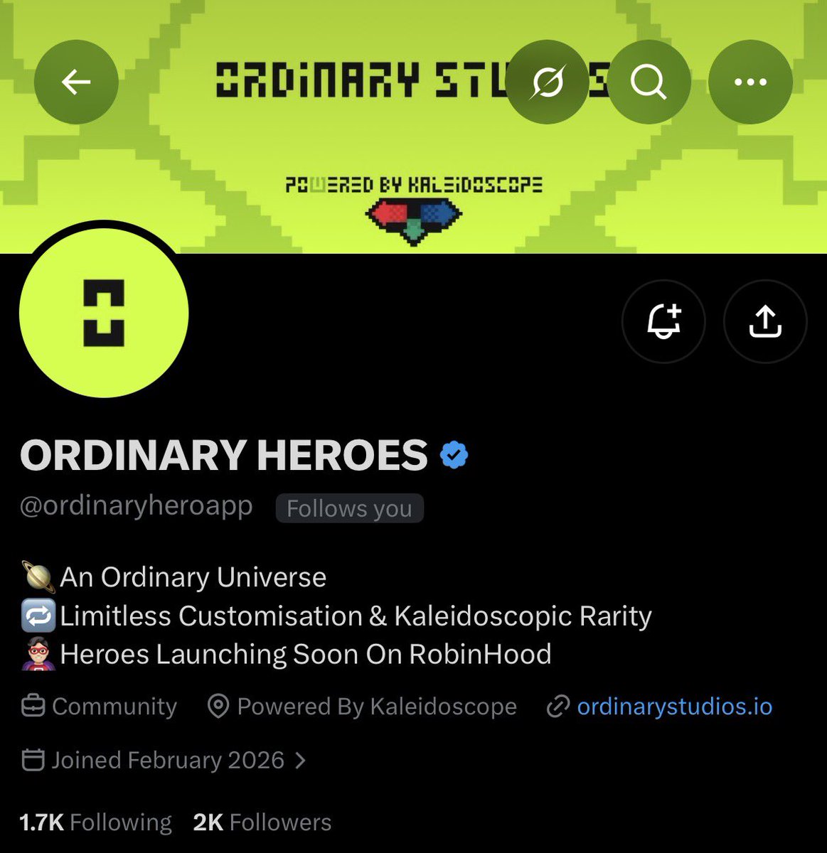 Mrcoolsarc's tweet photo. Look who just gave a follow back 👀,now we’re locked in.

Are you tapping in for what @ordinaryheroapp is cooking? ❄️

Supply: 5000
Chain: Robinhood
Mint Price: 0.0025 ETH
Mint Date: TBA

Not much info out yet, but I’m definitely seated.

The whole @MetaforgeDAO is seated.❄️🤍 https://t.co/7USYnojhq6