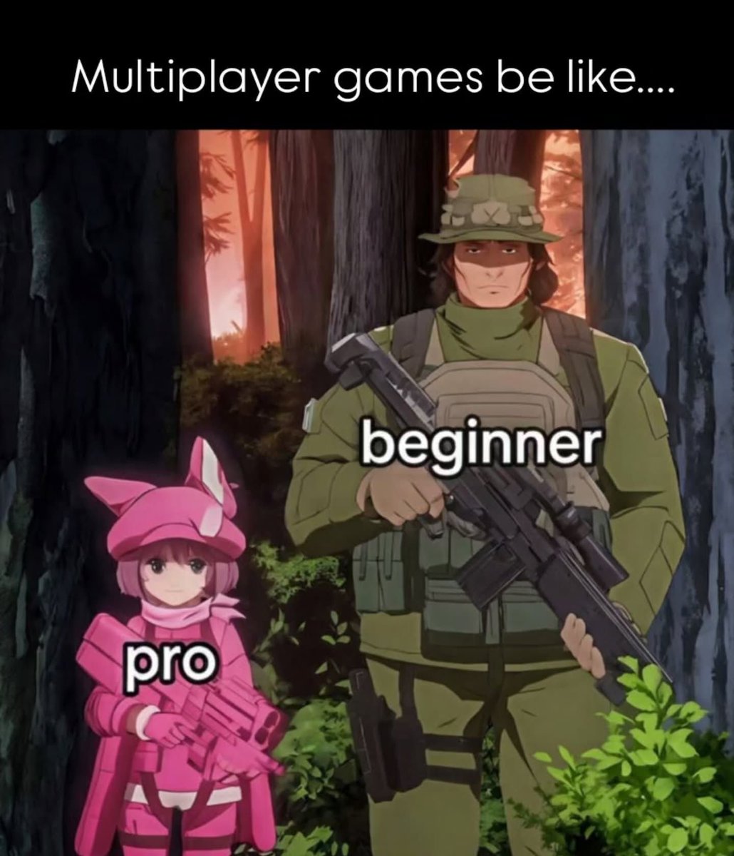 Animeworlduc's tweet photo. "In multiplayer games, experience isn't always visible. The real pro is the one you least expect. ๐๐ฏ"
#Gaming #Gamer #Multiplayer #ProGamer #GamingMemes #Meme #AnimeGaming #FunnyGaming #FPS #BattleRoyale #GamingCommunity #NoobVsPro #SquadGoals #GamersOfInstagram #ViralReels #GamingLife #EpicMoments #GGWP #AnimeMeme #ReelsIndia