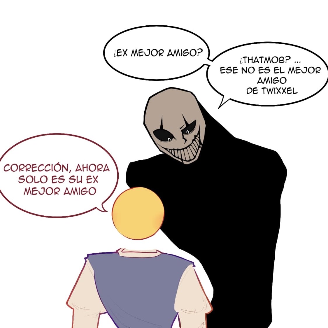 Sunn1Draws's tweet photo. Así me imagino sus interacciones jsjs #verity #twixxel #fanart https://t.co/R9jNNGj8Kf