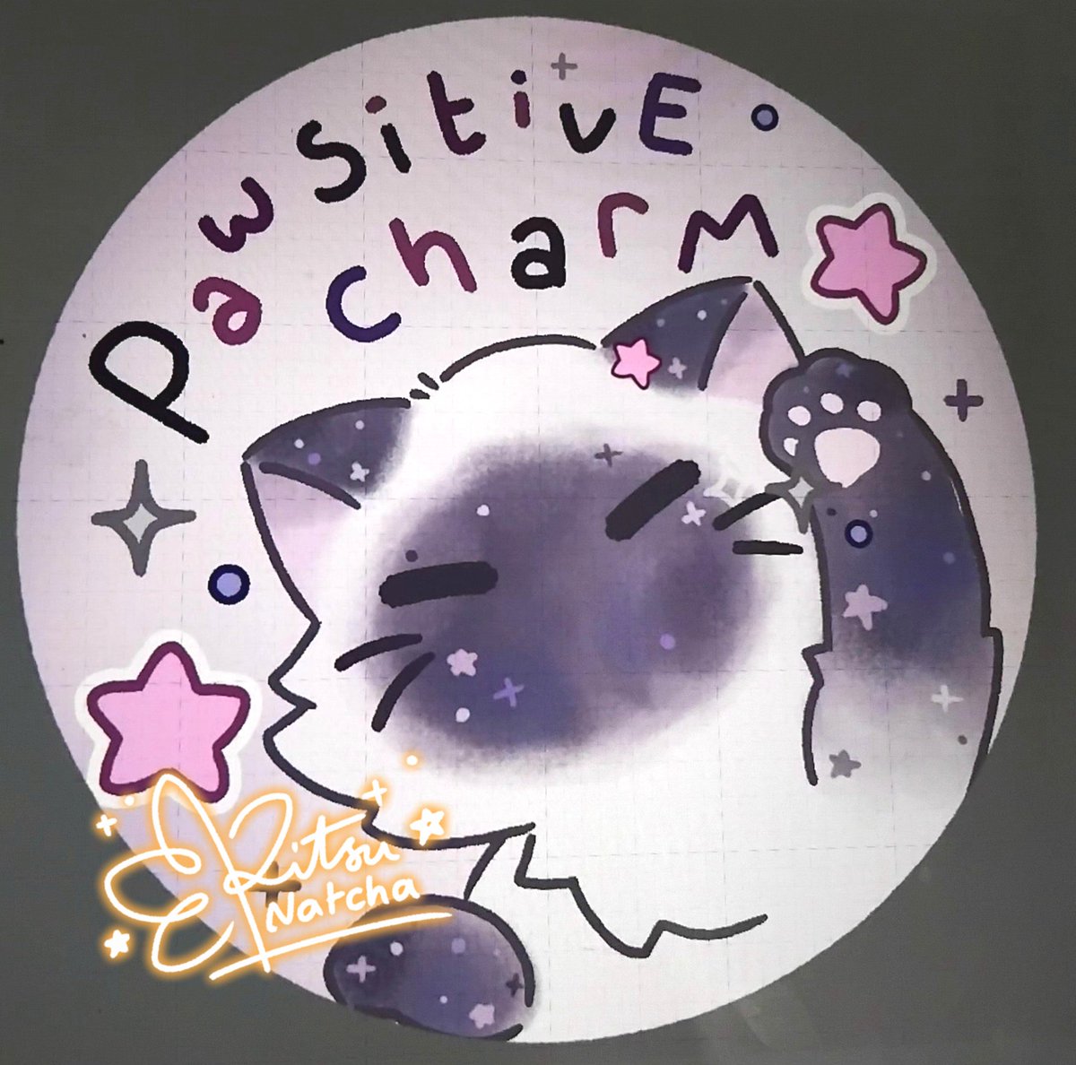 natchachu_latte's tweet photo. Krn aku blm lanjut pakai template meng ini ke fanmerch, aku pake buat mite xixi

Pin be pawsitive discontinue dan ku ganti pawsitive charm ini https://t.co/TNxVBJgqAN