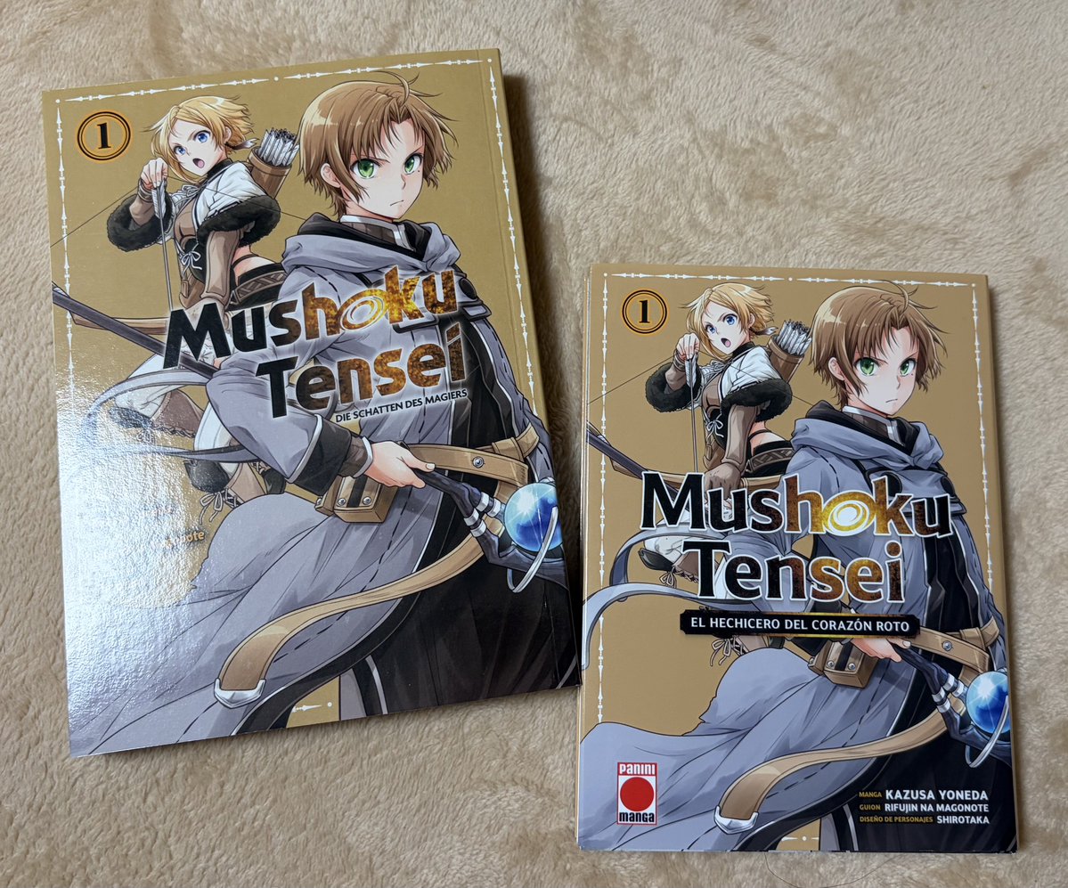 yonedakazusa's tweet photo. スペイン語版とドイツ語版の見本誌が届きました！
言語圏の皆さん、
よろしくお願いいたします✨ https://t.co/V7bYAHtKeI
